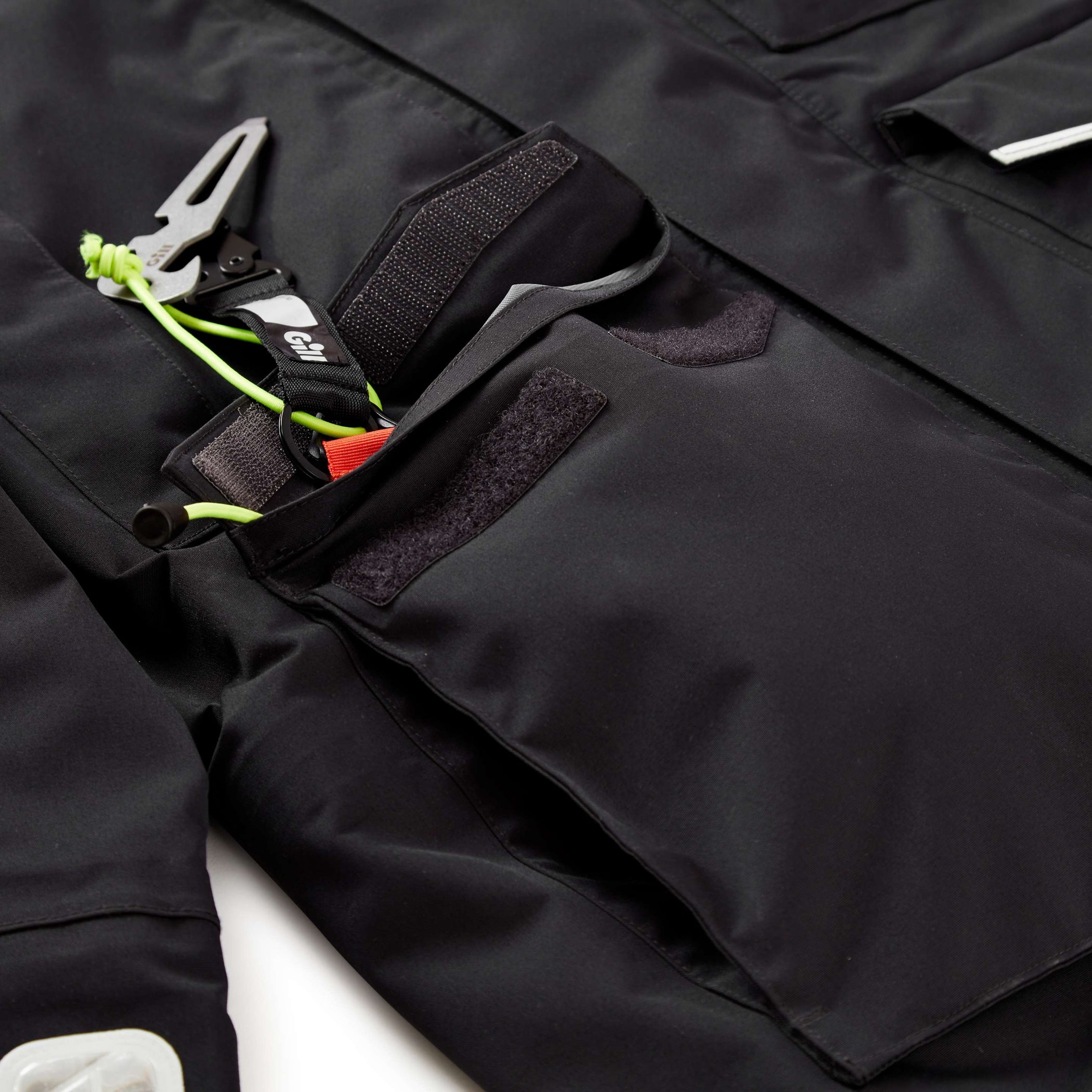 Men's OS1 Ocean Sailing Jacket - Graphite & Orange