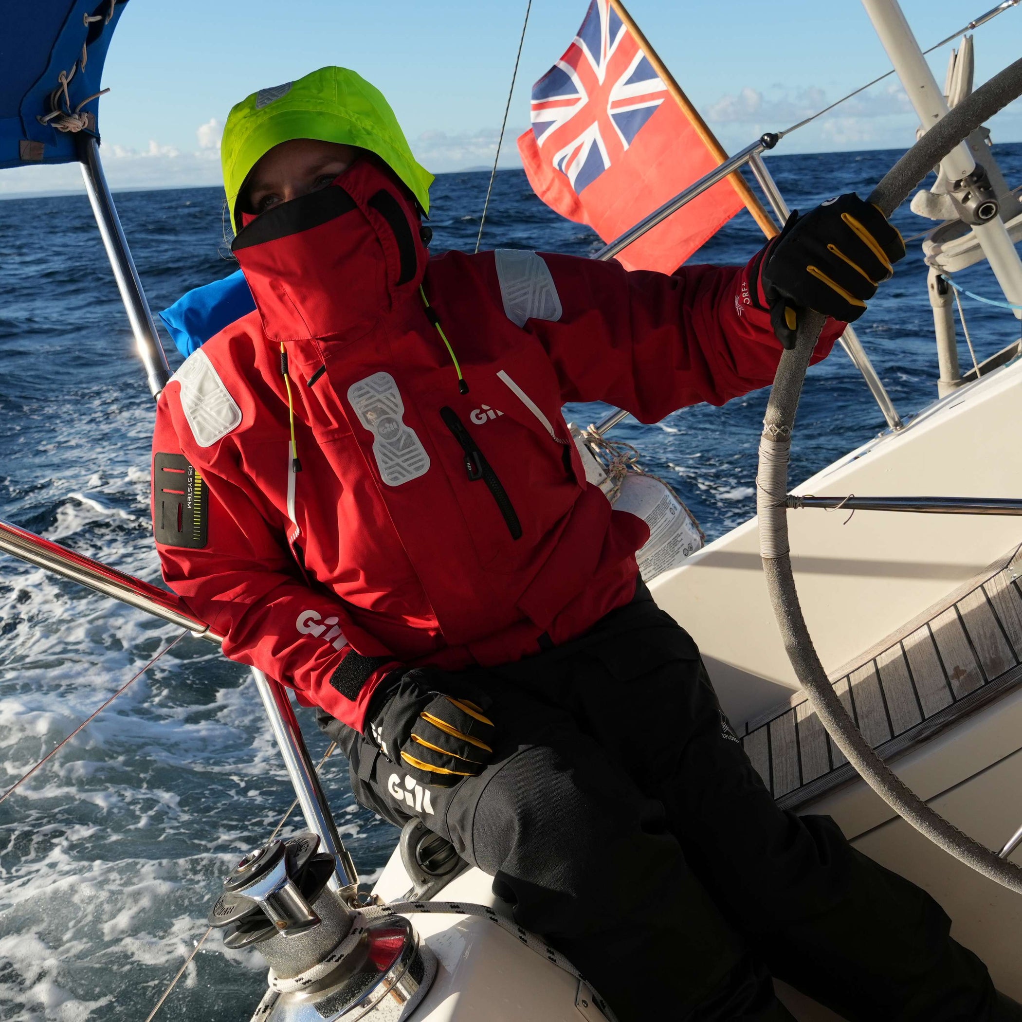 Men's OS1 Ocean Sailing Jacket - Red