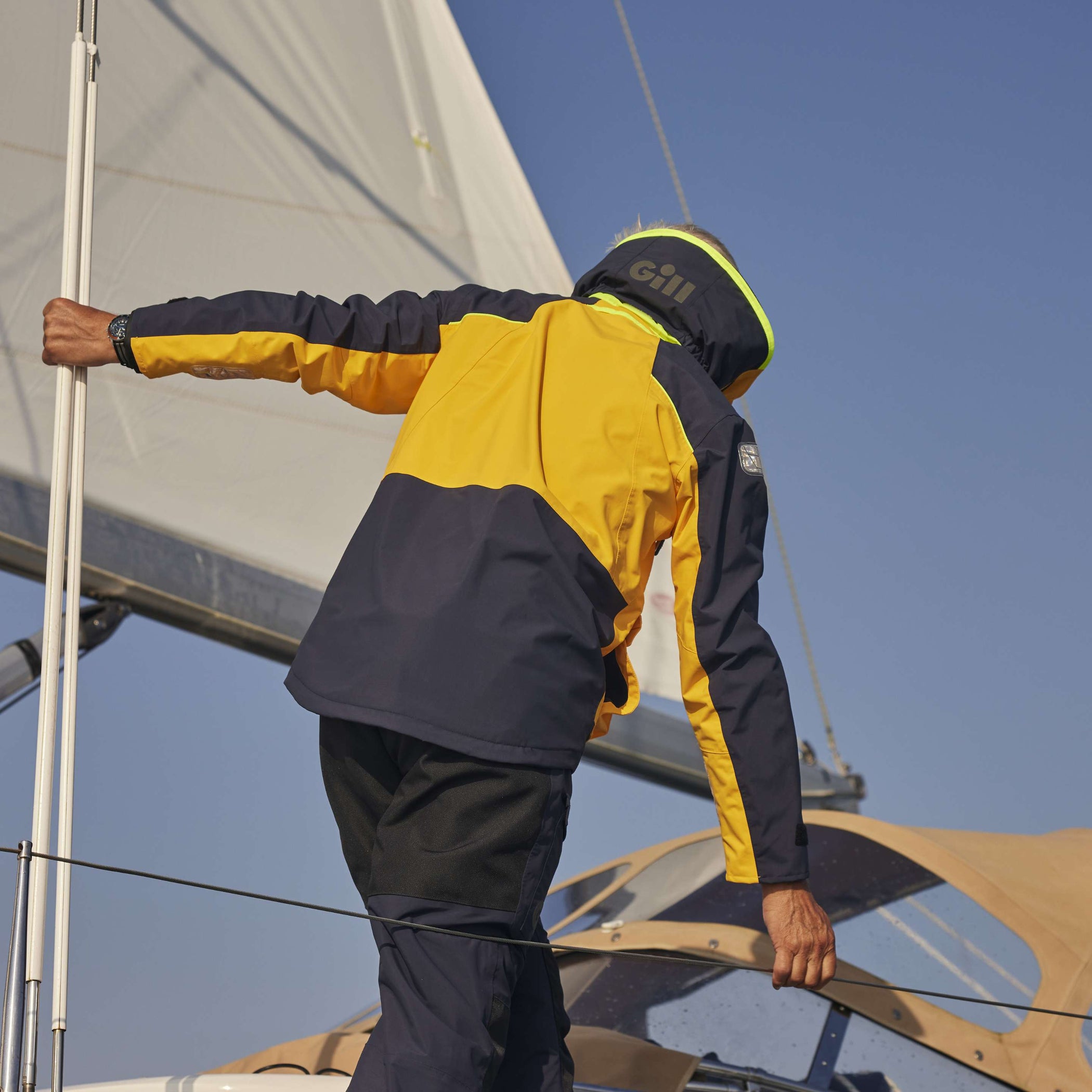 Offshore Sailing Jacket 50th Anniversary - Gold Fusion & Navy