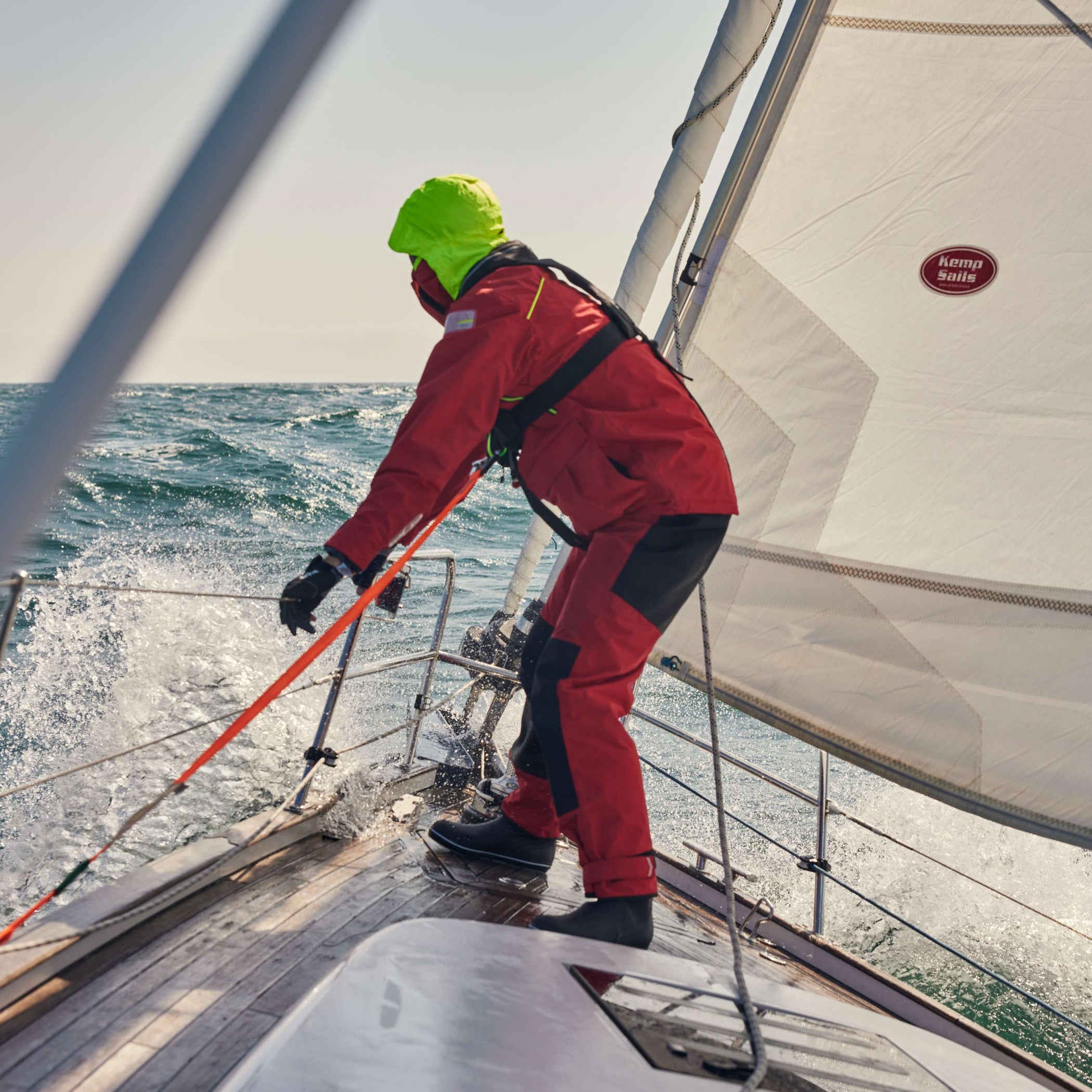Offshore Sailing Jacket - Red
