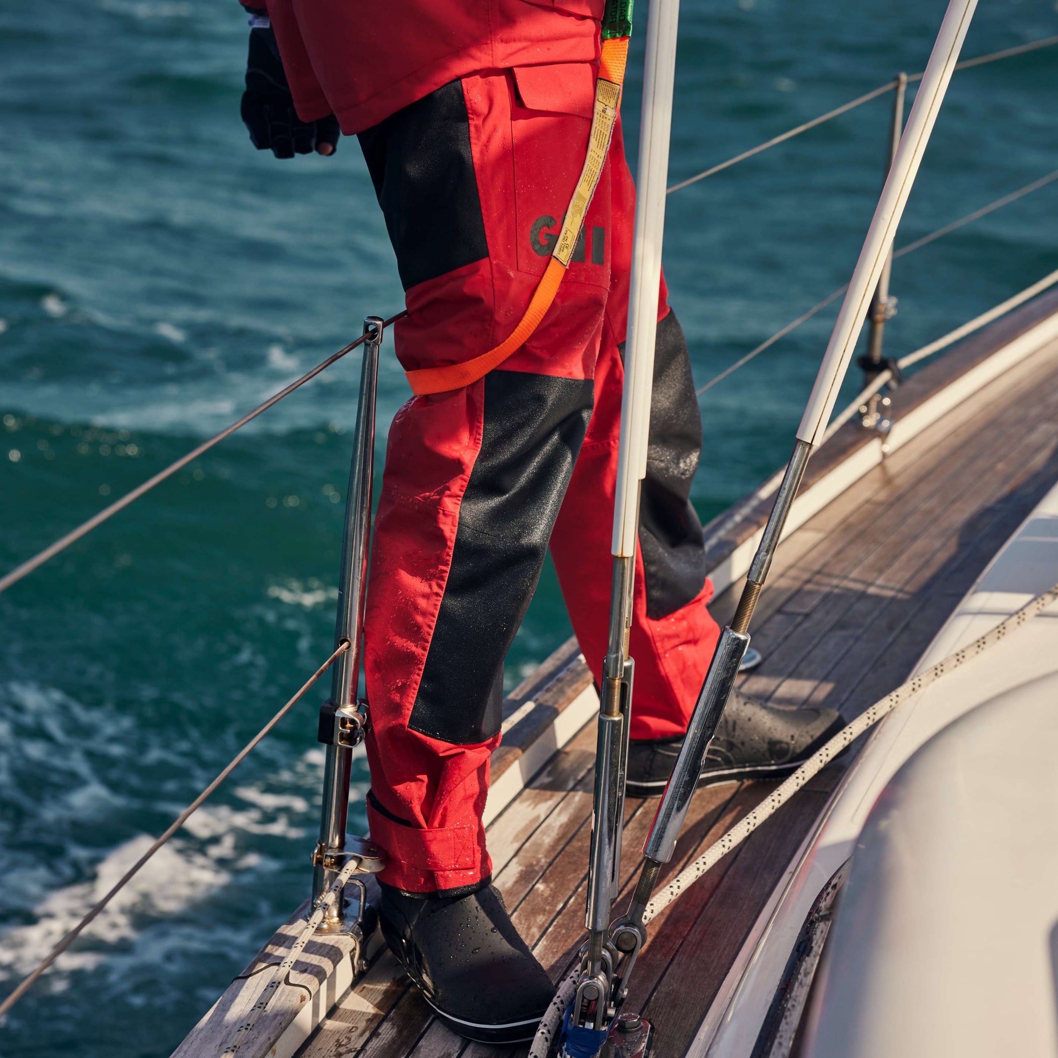 Offshore Sailing Trousers - Red