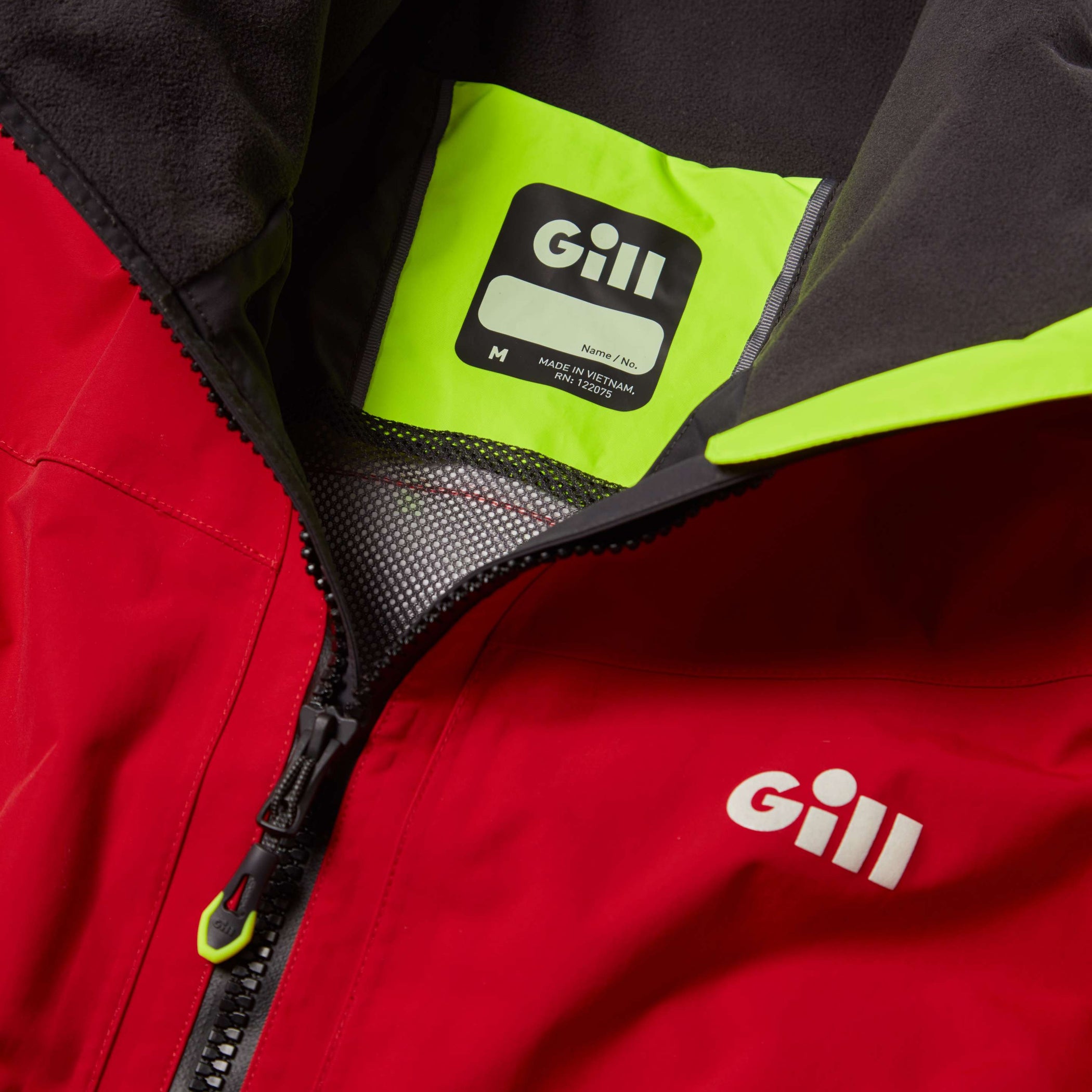 Men's OS3 Coastal Sailing Jacket - Red