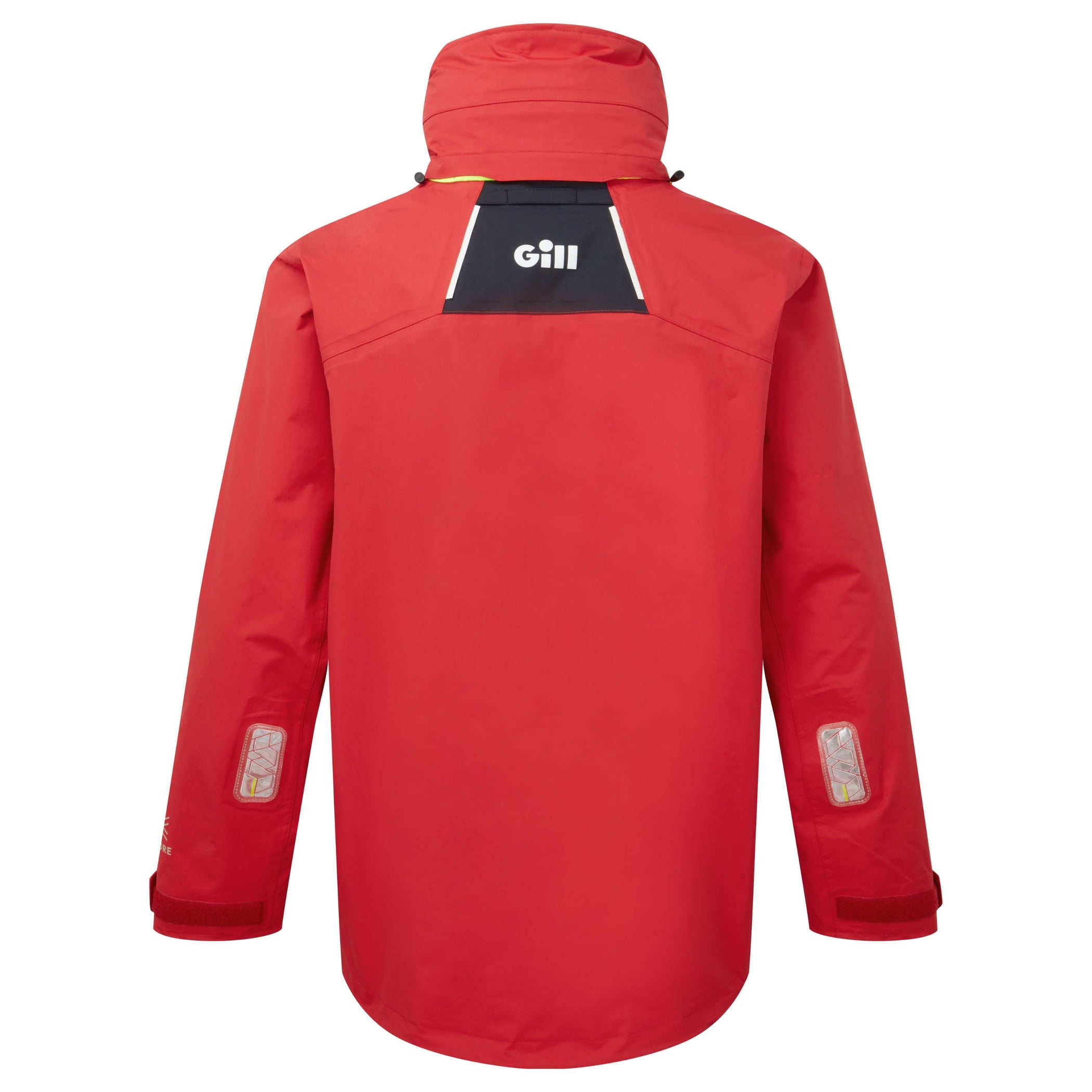Men's OS3 Coastal Waterproof Sailing Jacket - Red