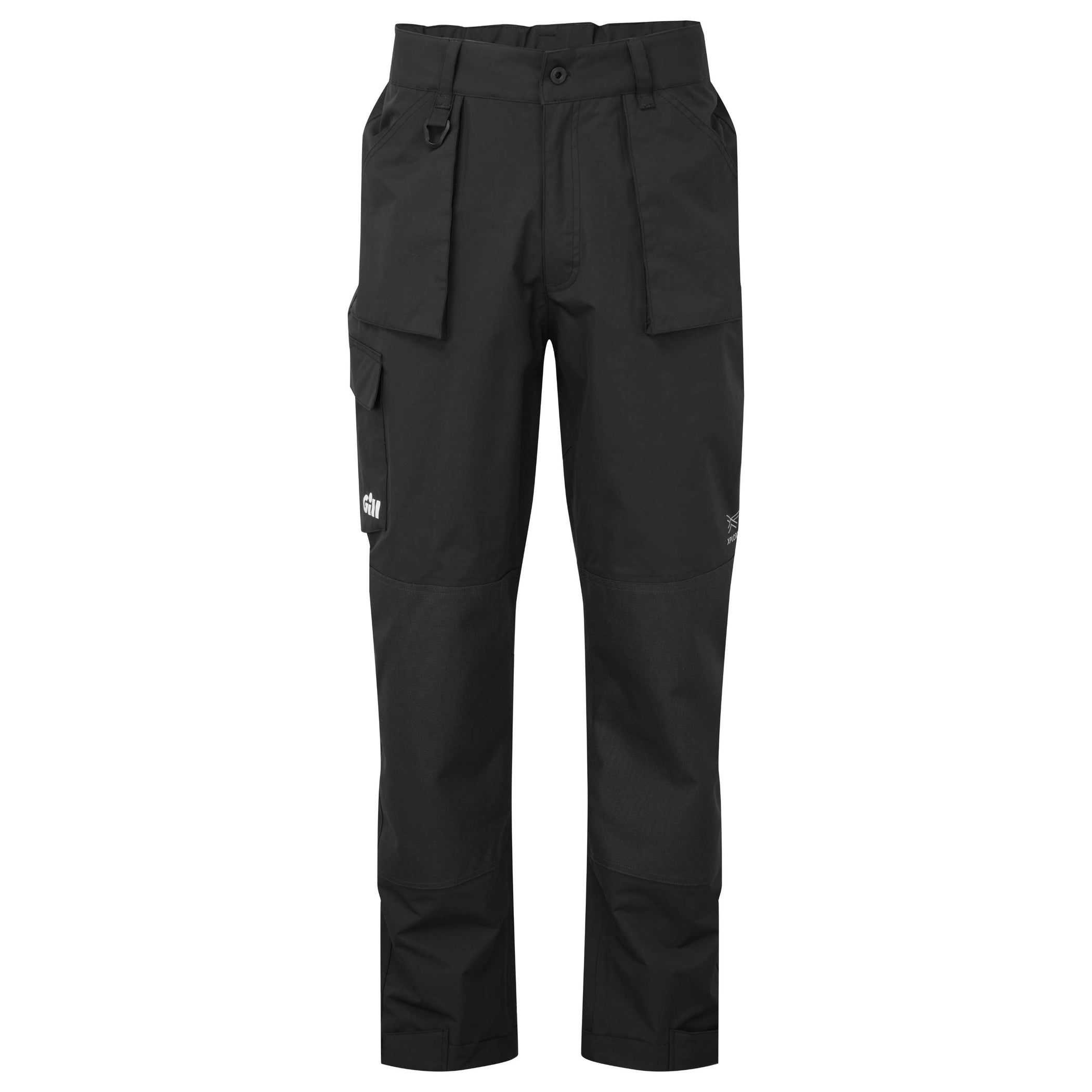 Men's OS3 Coastal Waterproof Sailing Salopettes - Black