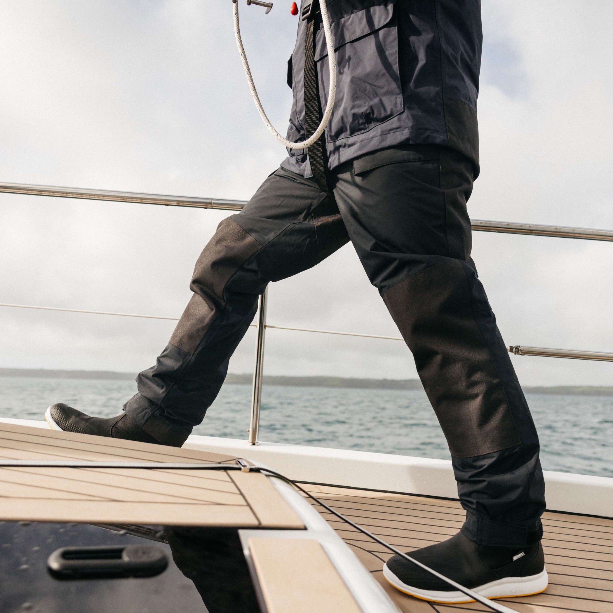 Men's OS3 Coastal Trousers - Black