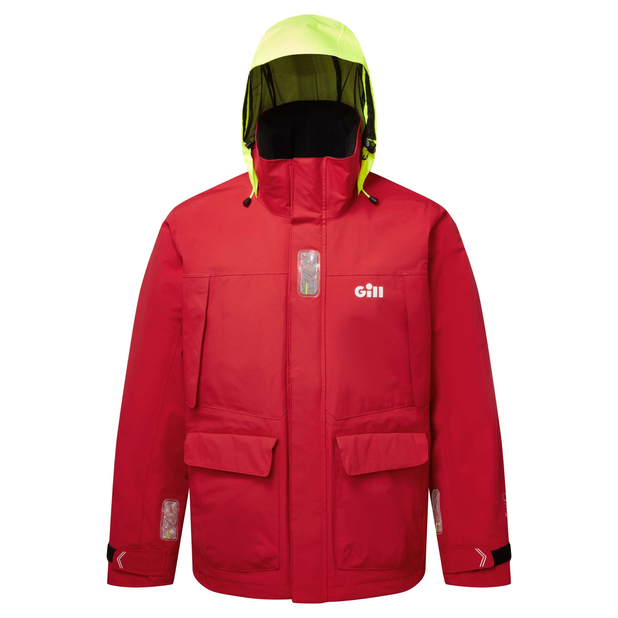 Men's Coastal Cruising Sailing Jacket - Red