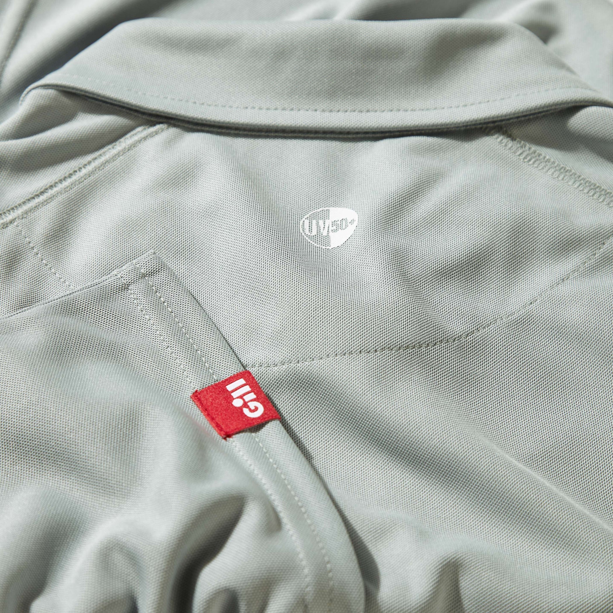 Men's UV Tec Polo - Medium Grey