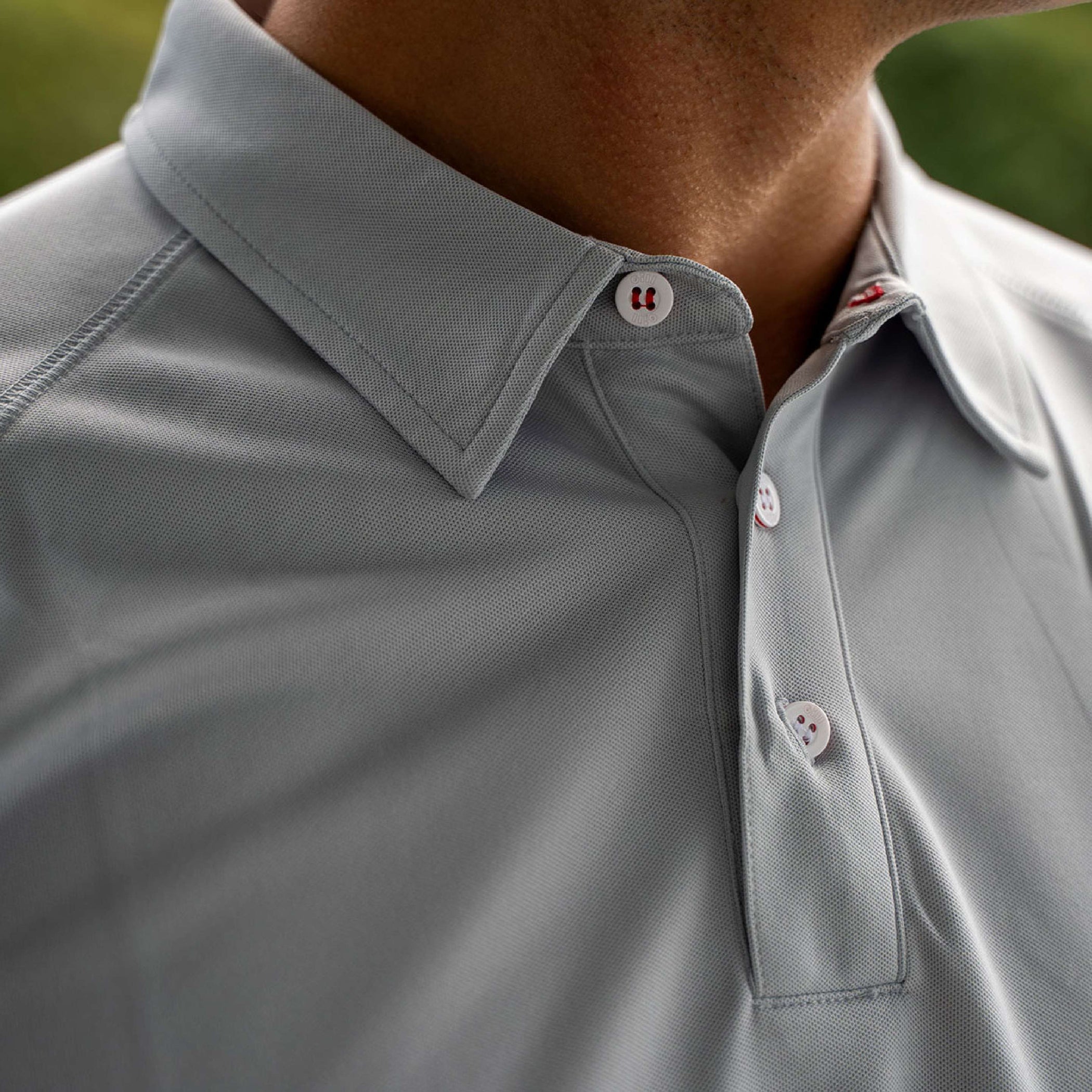 Men's UV Tec Polo - Medium Grey