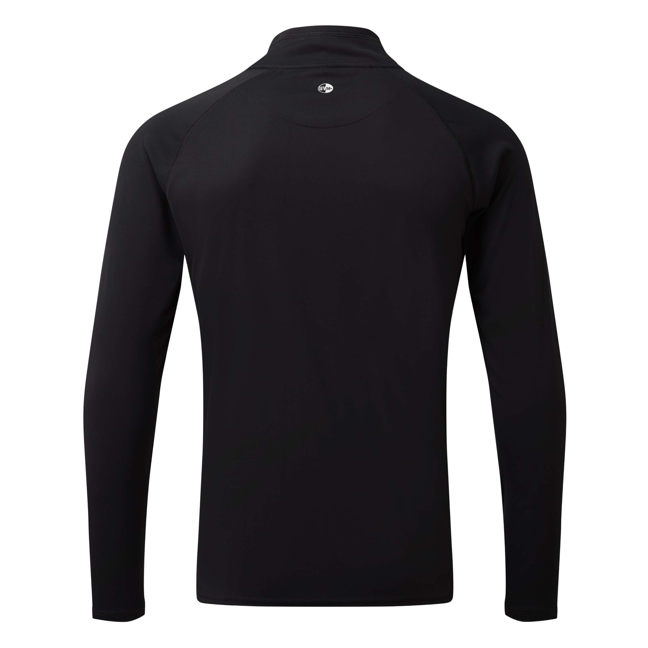 Men's UV Tec Long Sleeve Zip Tee - Black