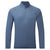 Men's UV Tec Long Sleeve Zip Tee - Storm Blue