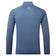 Men's UV Tec Long Sleeve Zip Tee - Storm Blue