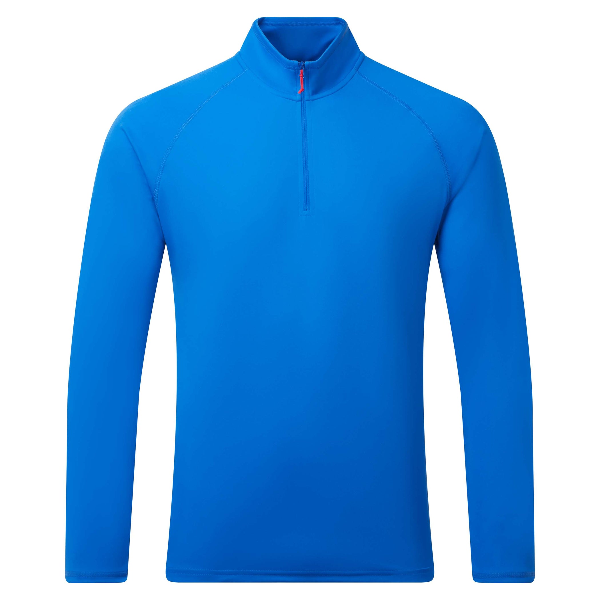 Men's UV Tec Long Sleeve Zip Tee - Tidal Blue