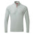 Men's UV Tec Long Sleeve Zip Tee - Medium Grey