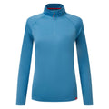 Women's UV Tec Zip Tee - Long Sleeve - Seascape