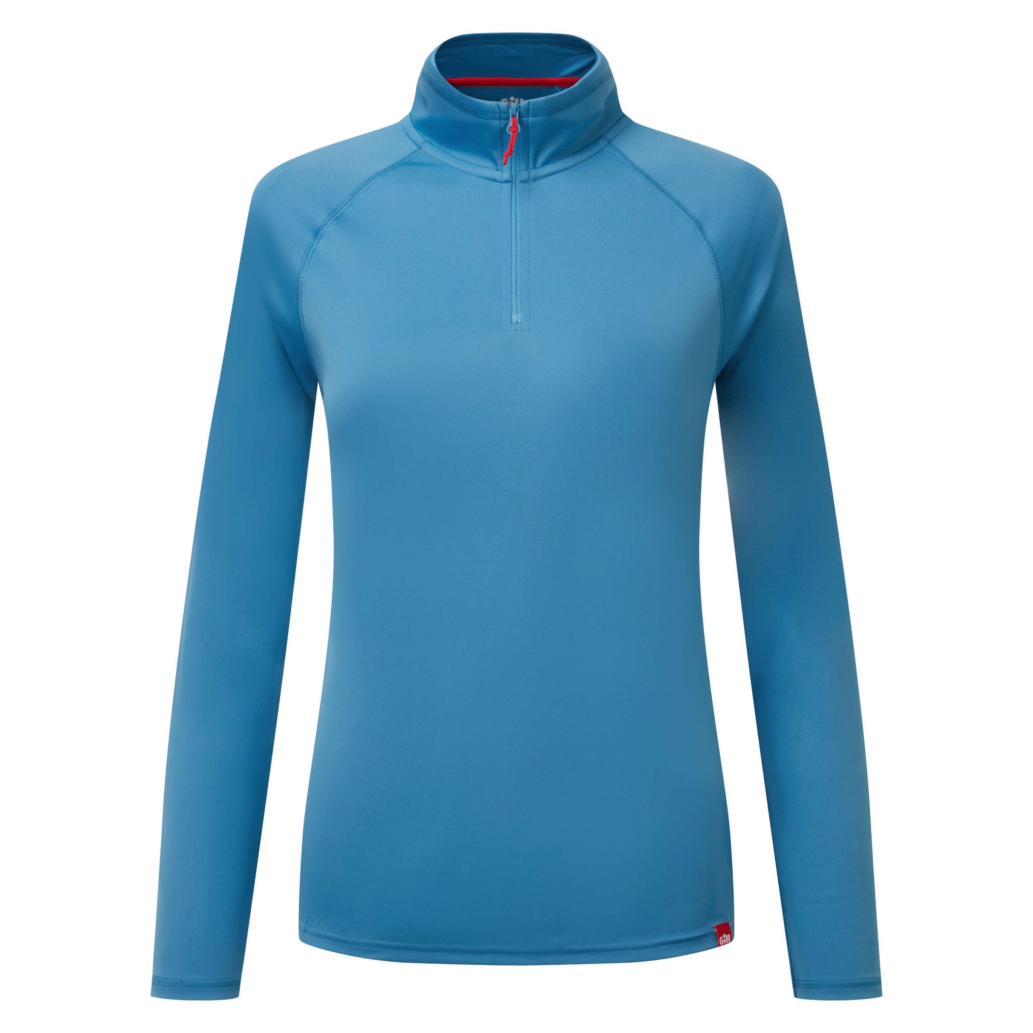 Women's UV Tec Zip Tee - Long Sleeve - Seascape