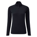 Women's UV Tec Zip Long Sleeve Tee - Morning Mist