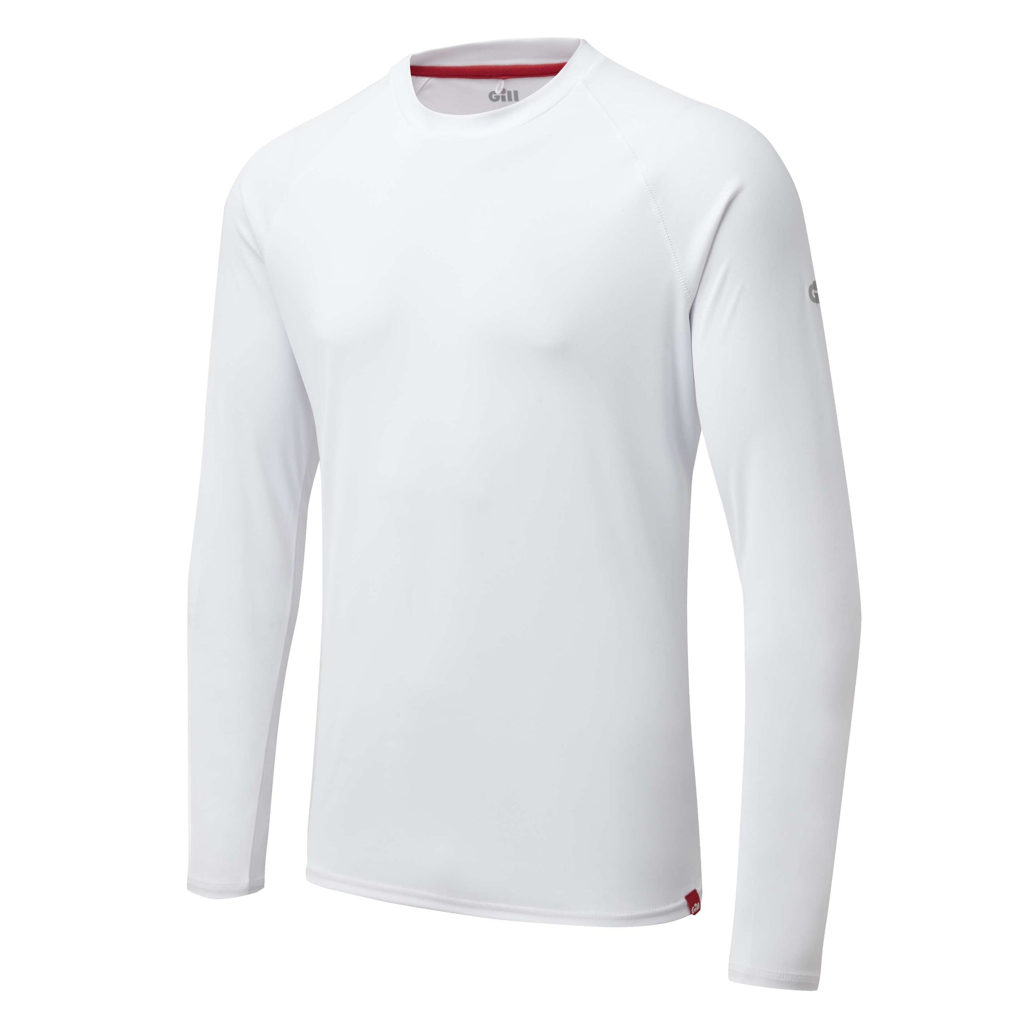 Men's UV Tec Long Sleeve Tee - White