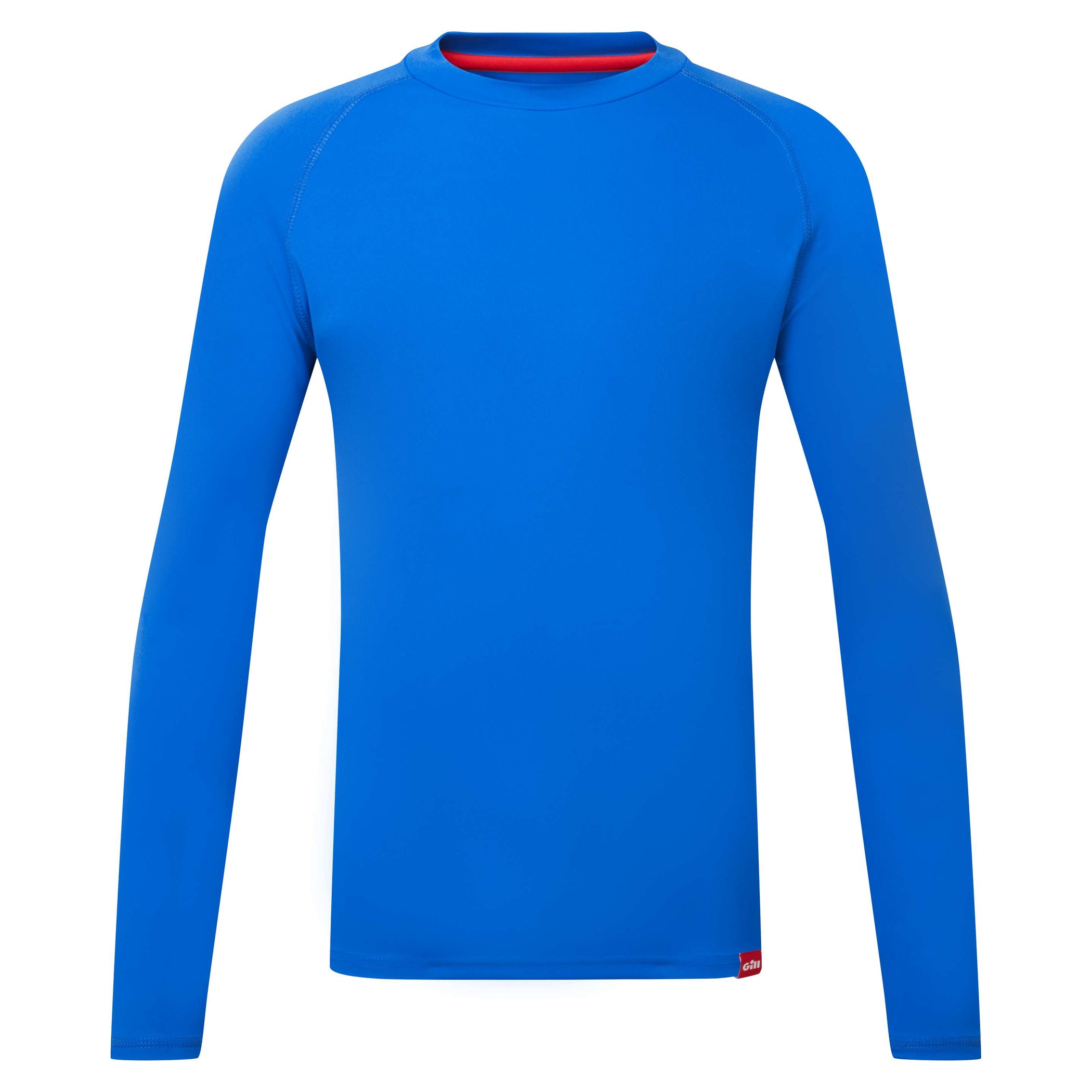Junior UV Tec Long Sleeve Tee - Tidal Blue