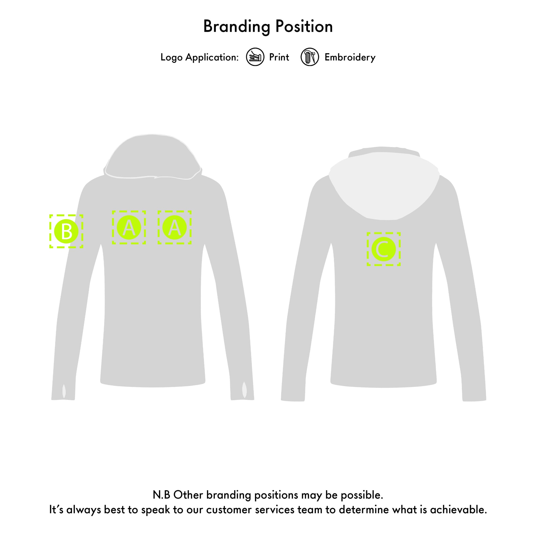 Junior UV Tec Hoody - White