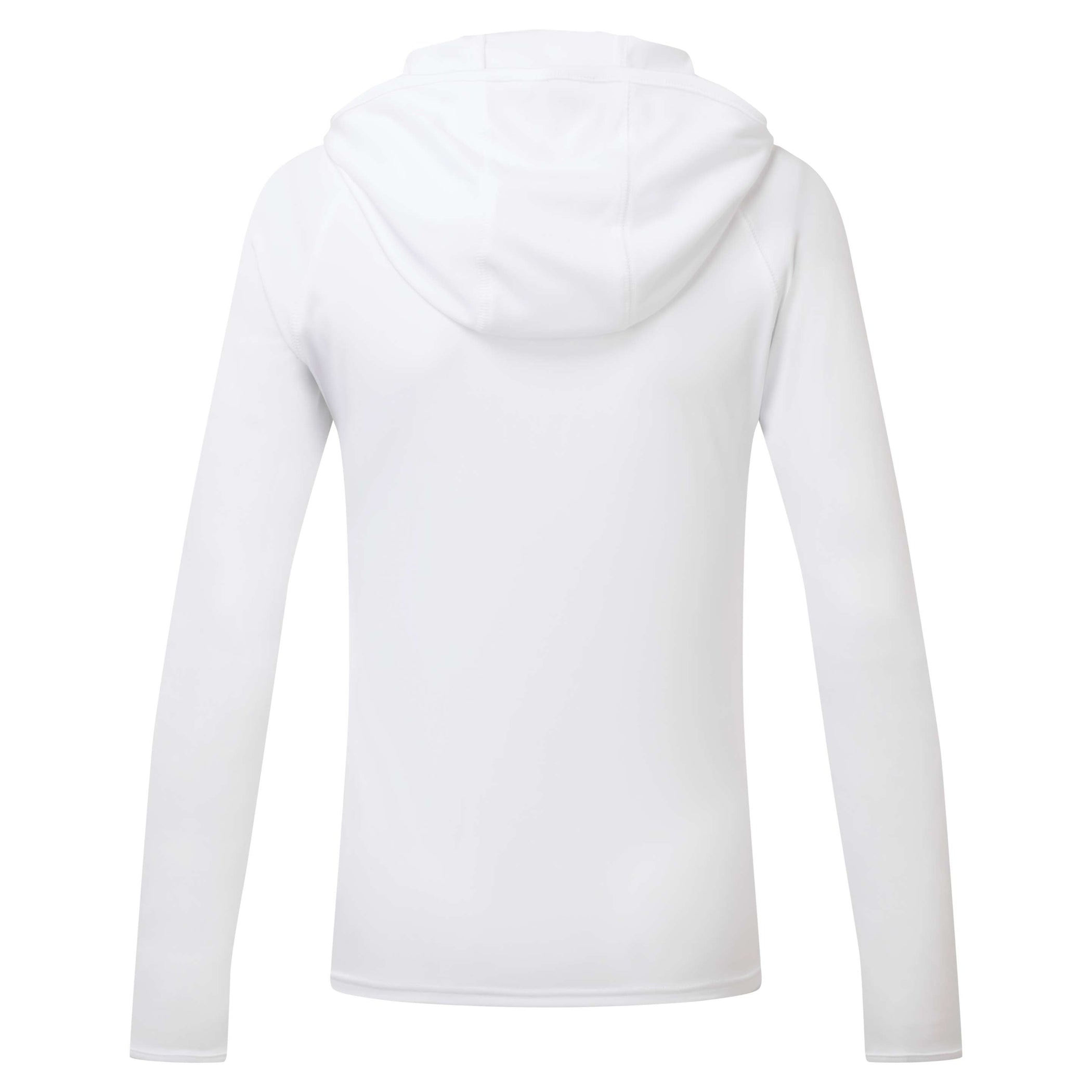 Junior UV Tec Hoody - White